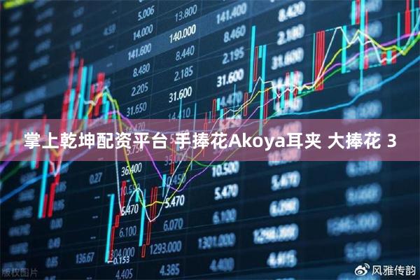 掌上乾坤配资平台 手捧花Akoya耳夹 大捧花 3