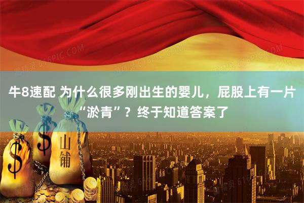 牛8速配 为什么很多刚出生的婴儿，屁股上有一片“淤青”？终于知道答案了