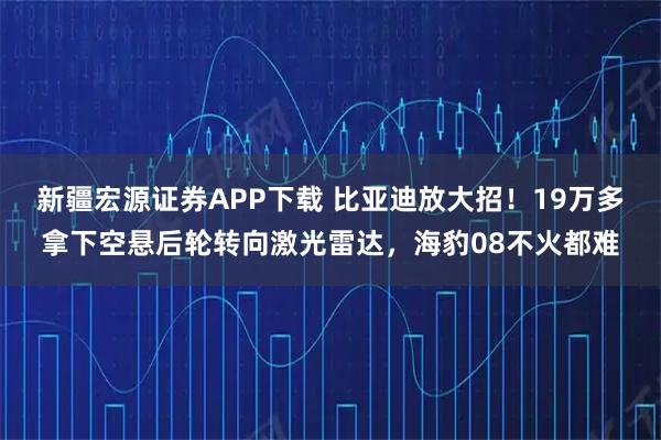 新疆宏源证券APP下载 比亚迪放大招！19万多拿下空悬后轮转向激光雷达，海豹08不火都难